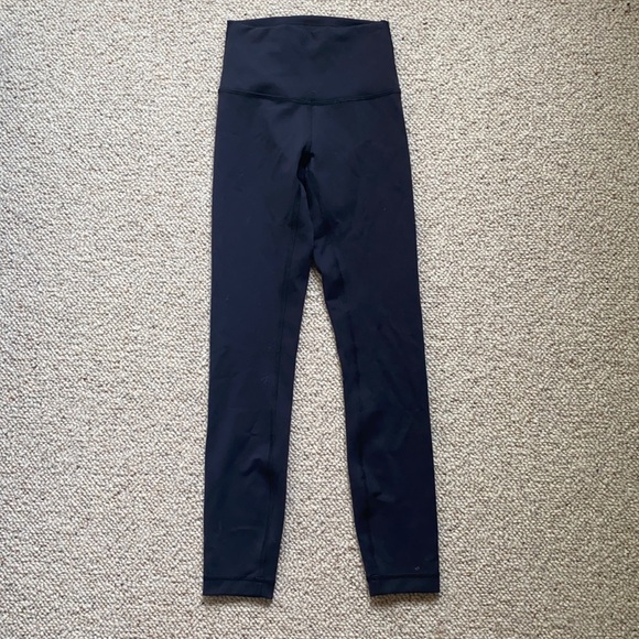 Black lululemon 25” leggings - Picture 2 of 4